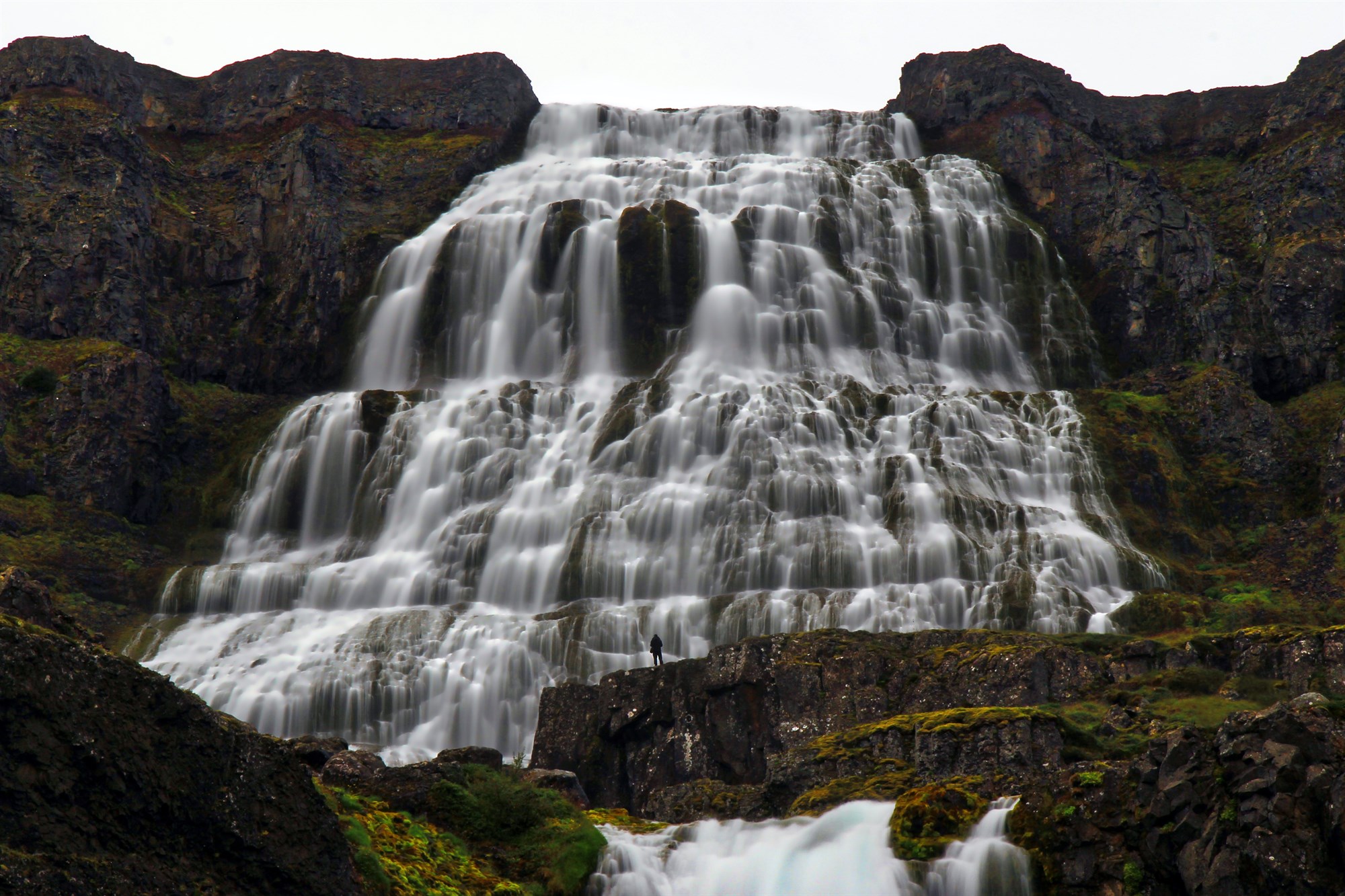 Dynjandi waterfall in Westfjords, Iceland